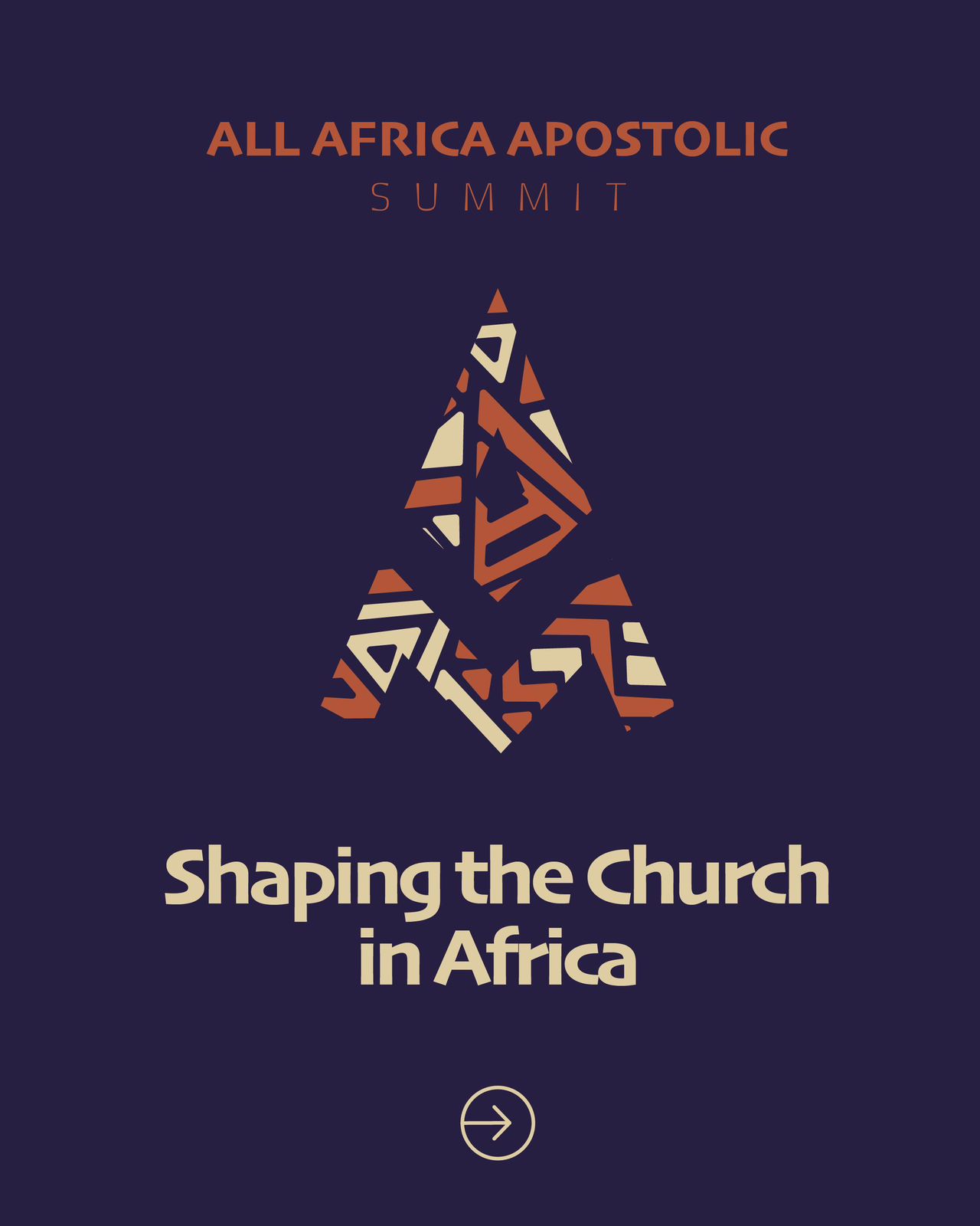 Summit attendees worshiping